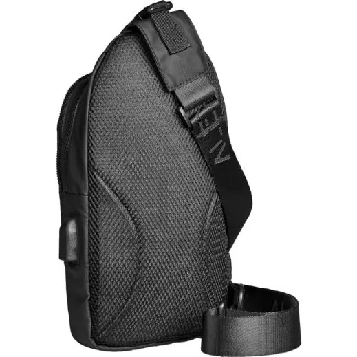 Alex Varga Yucatan Crossbody Sling Bag USB Port Side